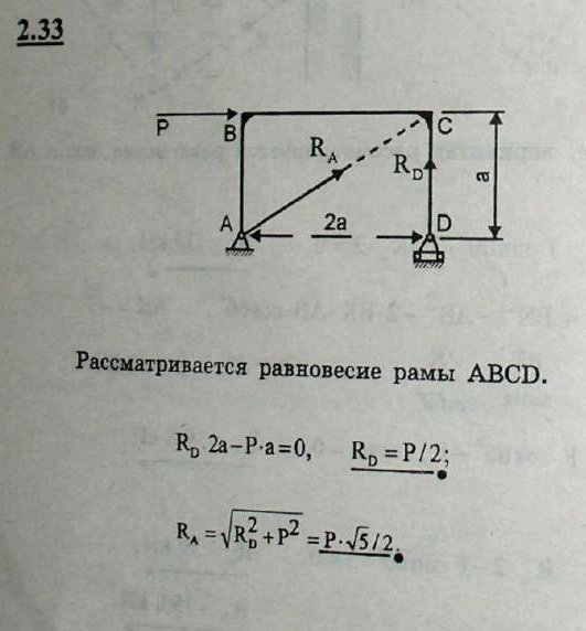 Мещерский решебник - Задача 2.33