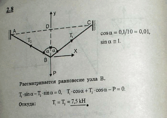 Мещерский рещебник - Задача 2.8