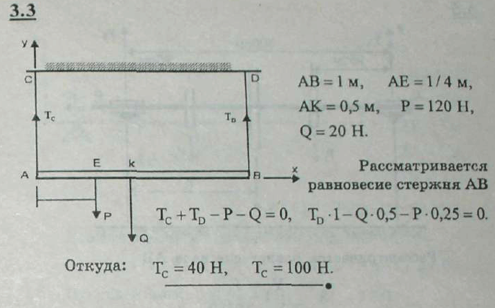 Мещерский решебник - Задача 3.3